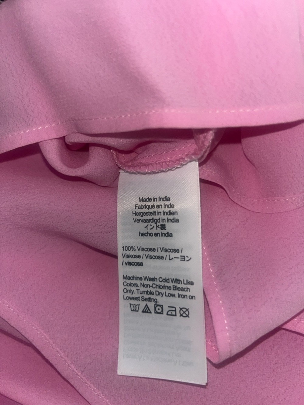J. Crew Pink Short-Sleeve Button-Front Shirt - Picture 5 of 5